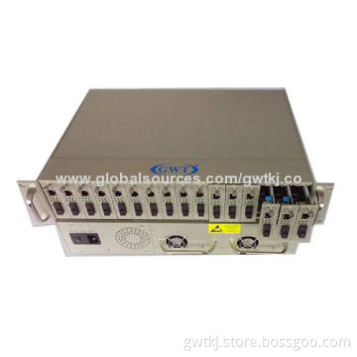 16 ports converters module integrated rack